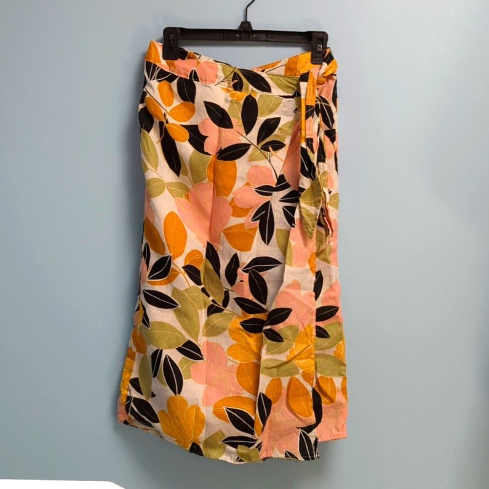 Rachel Zoe 100% linen skirt